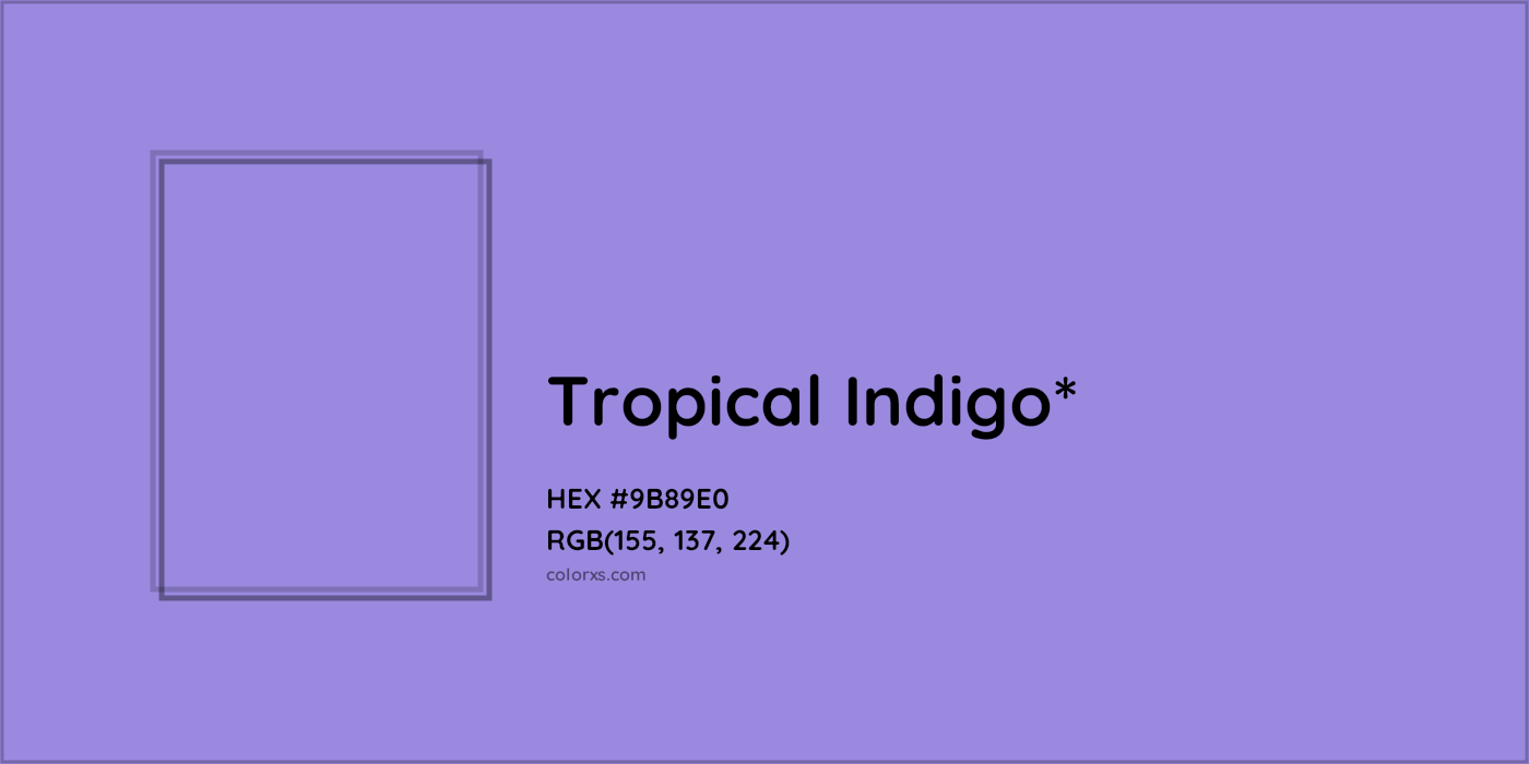 HEX #9B89E0 Color Name, Color Code, Palettes, Similar Paints, Images