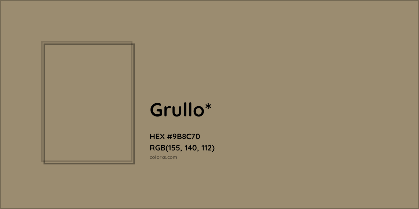 HEX #9B8C70 Color Name, Color Code, Palettes, Similar Paints, Images