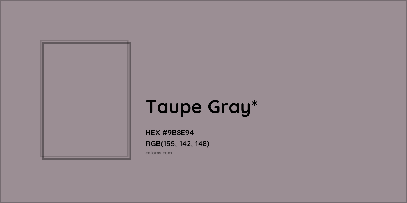 HEX #9B8E94 Color Name, Color Code, Palettes, Similar Paints, Images