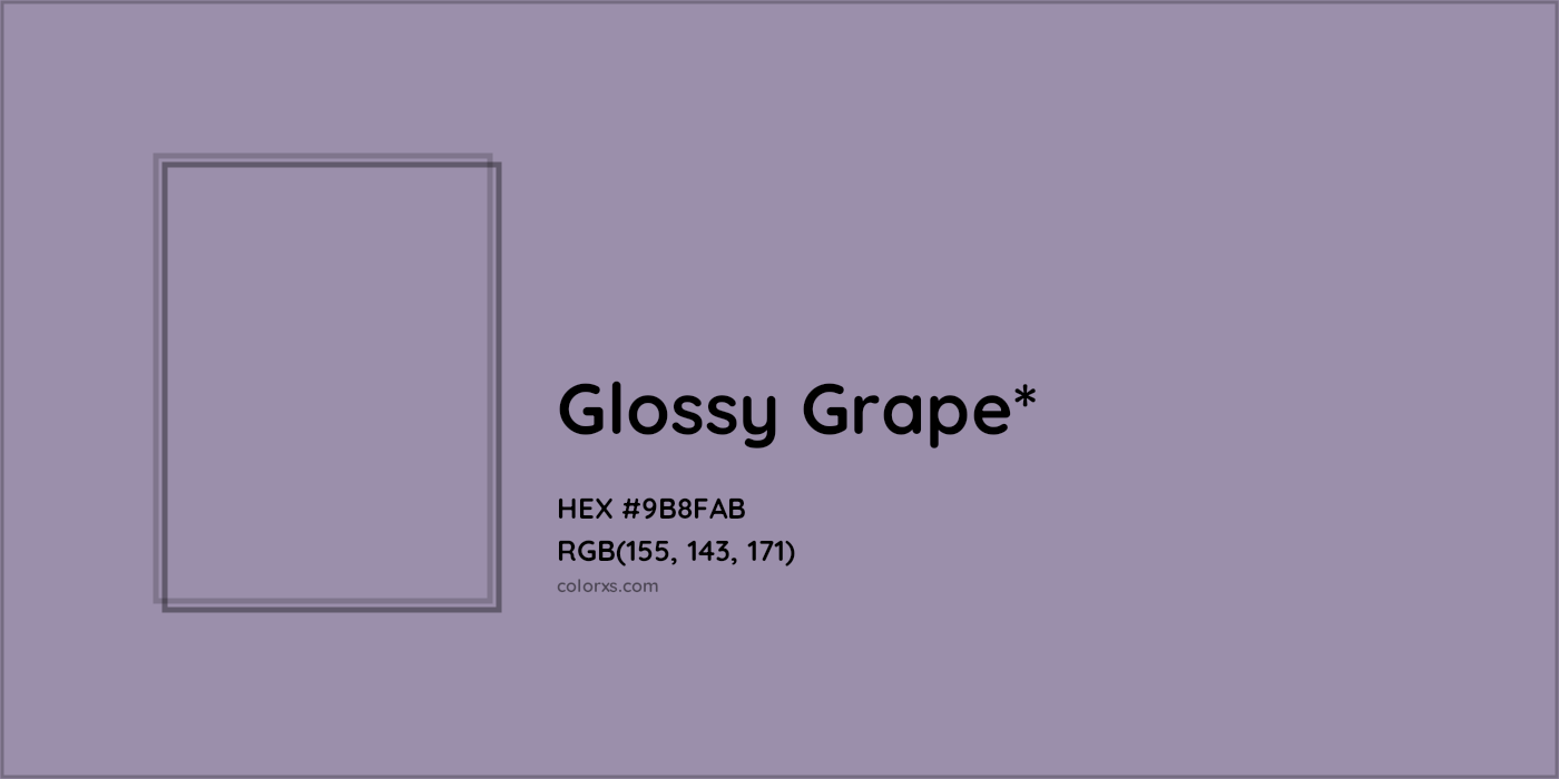 HEX #9B8FAB Color Name, Color Code, Palettes, Similar Paints, Images