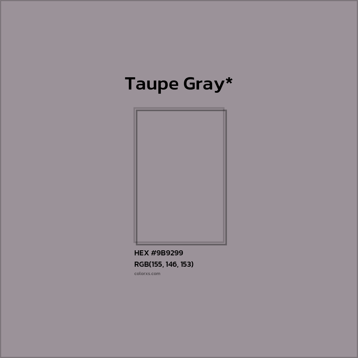 HEX #9B9299 Color Name, Color Code, Palettes, Similar Paints, Images