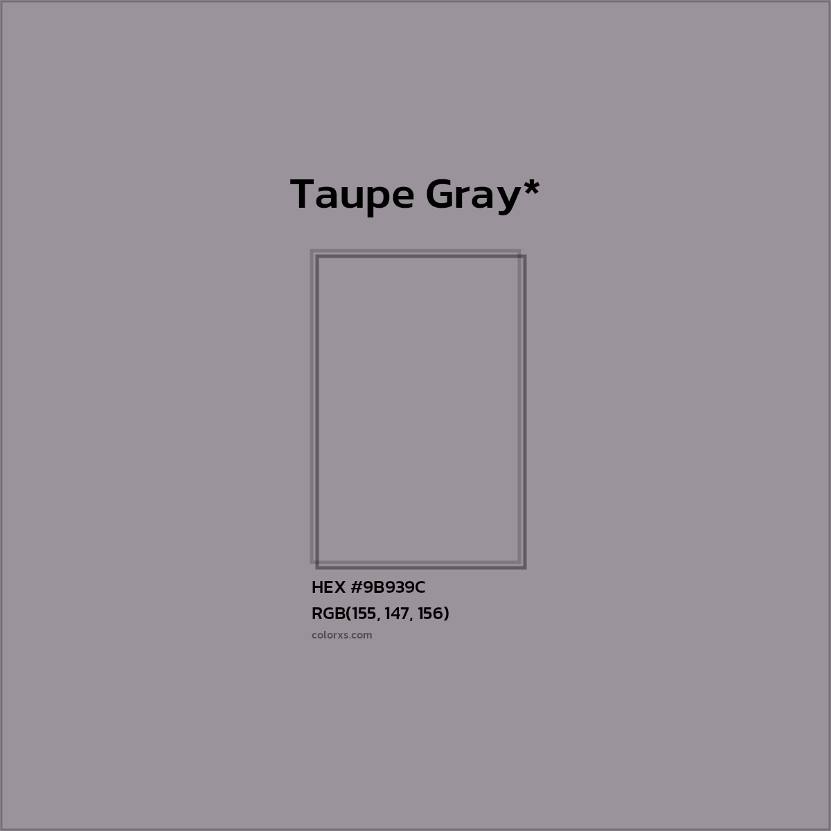 HEX #9B939C Color Name, Color Code, Palettes, Similar Paints, Images