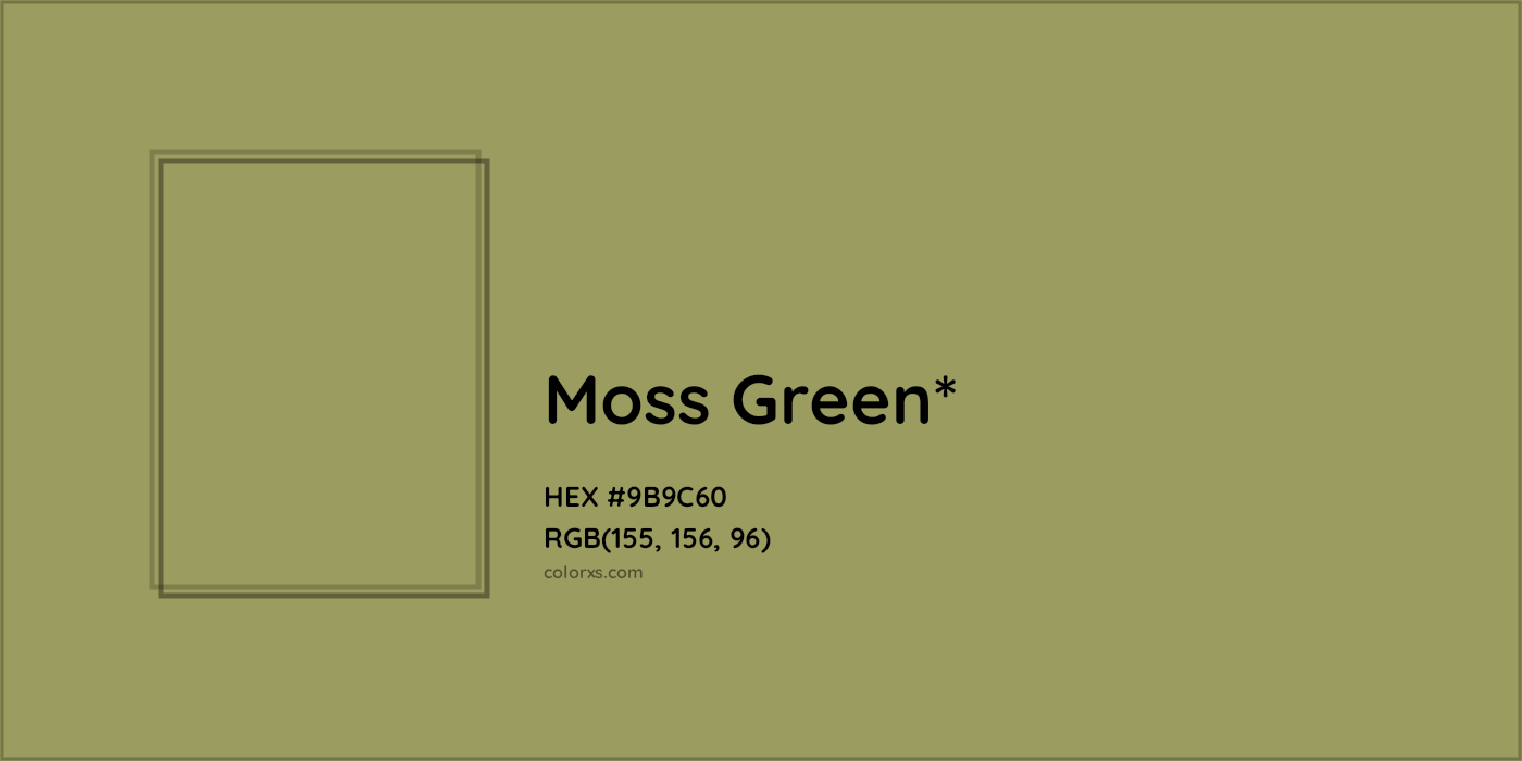 HEX #9B9C60 Color Name, Color Code, Palettes, Similar Paints, Images