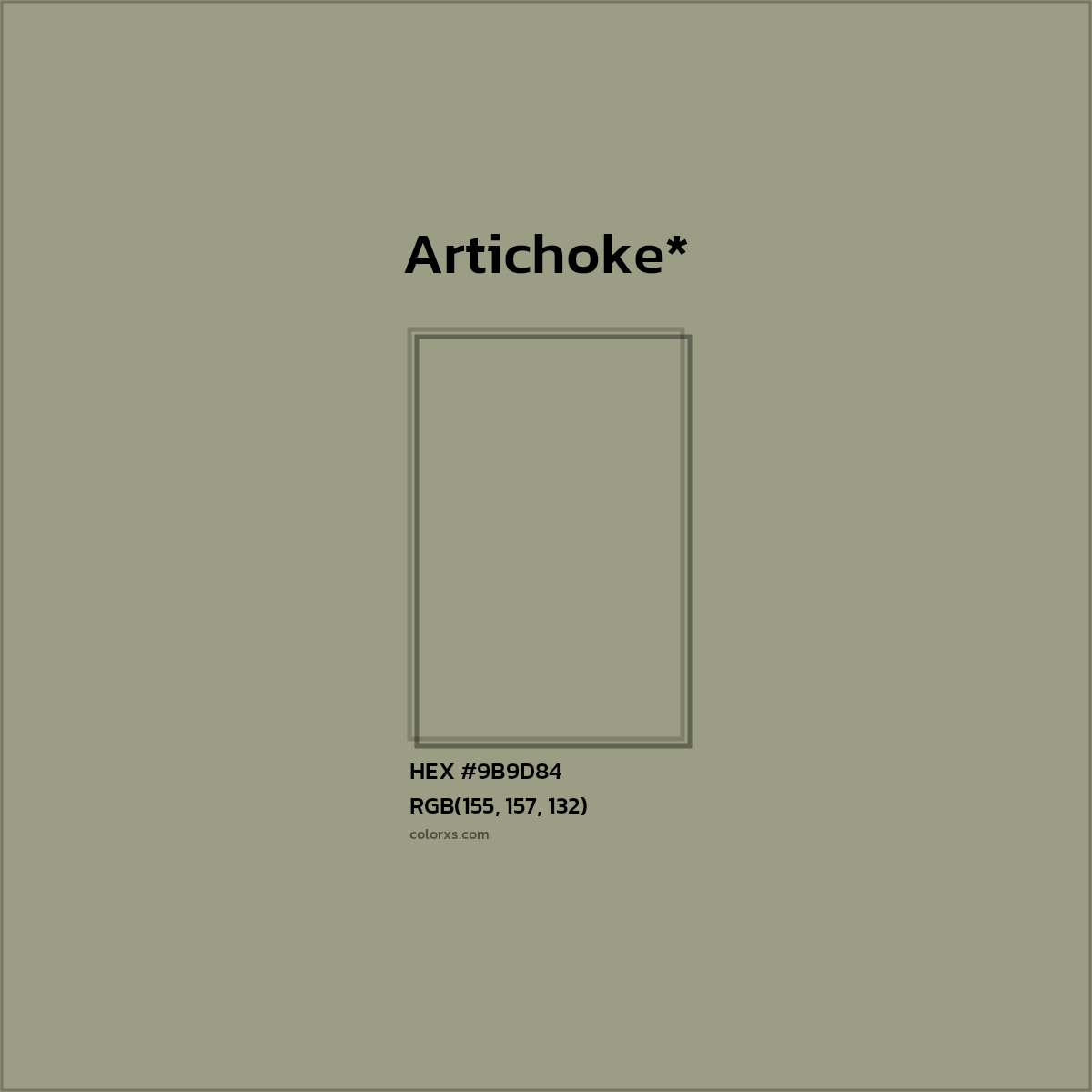 HEX #9B9D84 Color Name, Color Code, Palettes, Similar Paints, Images