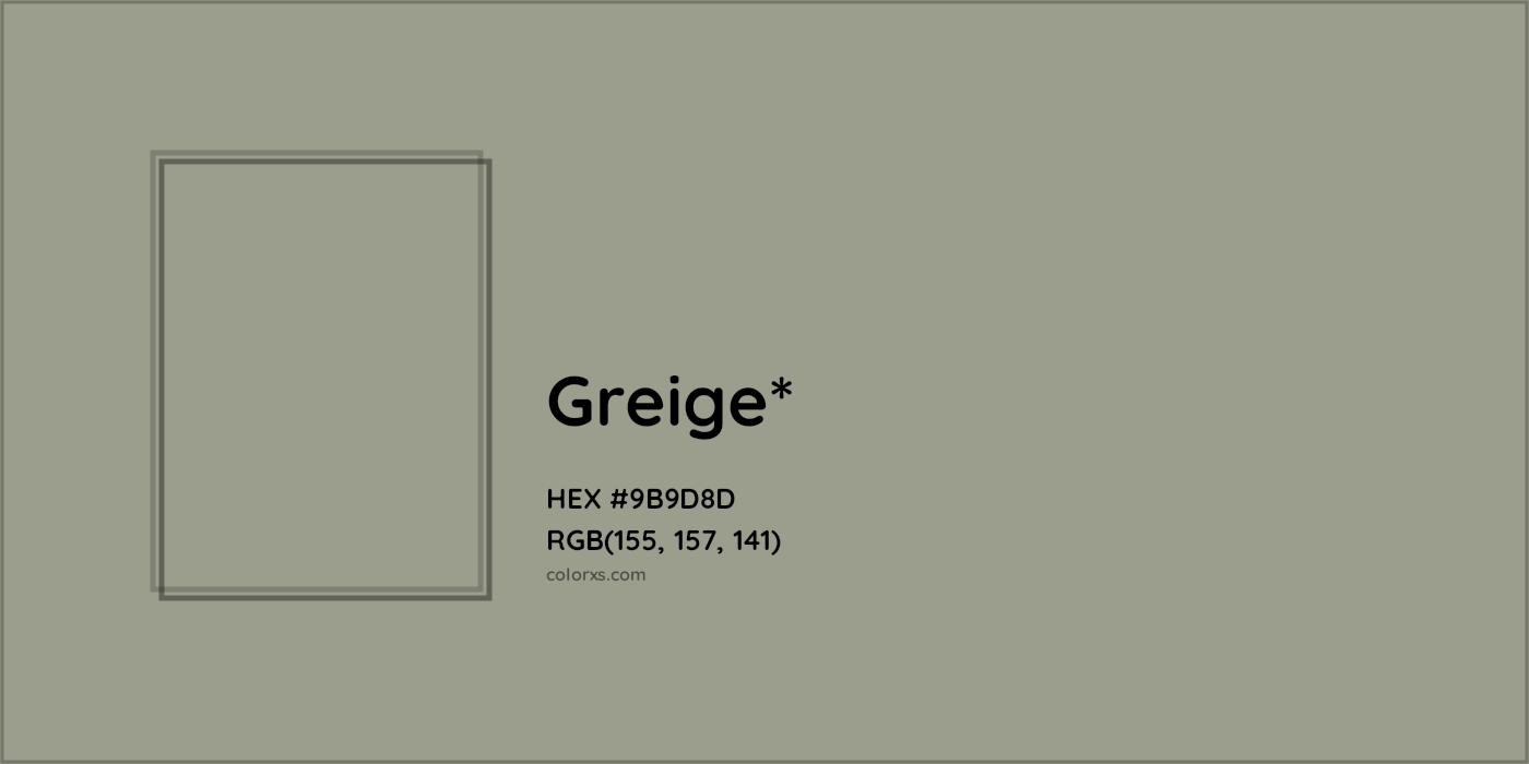 HEX #9B9D8D Color Name, Color Code, Palettes, Similar Paints, Images