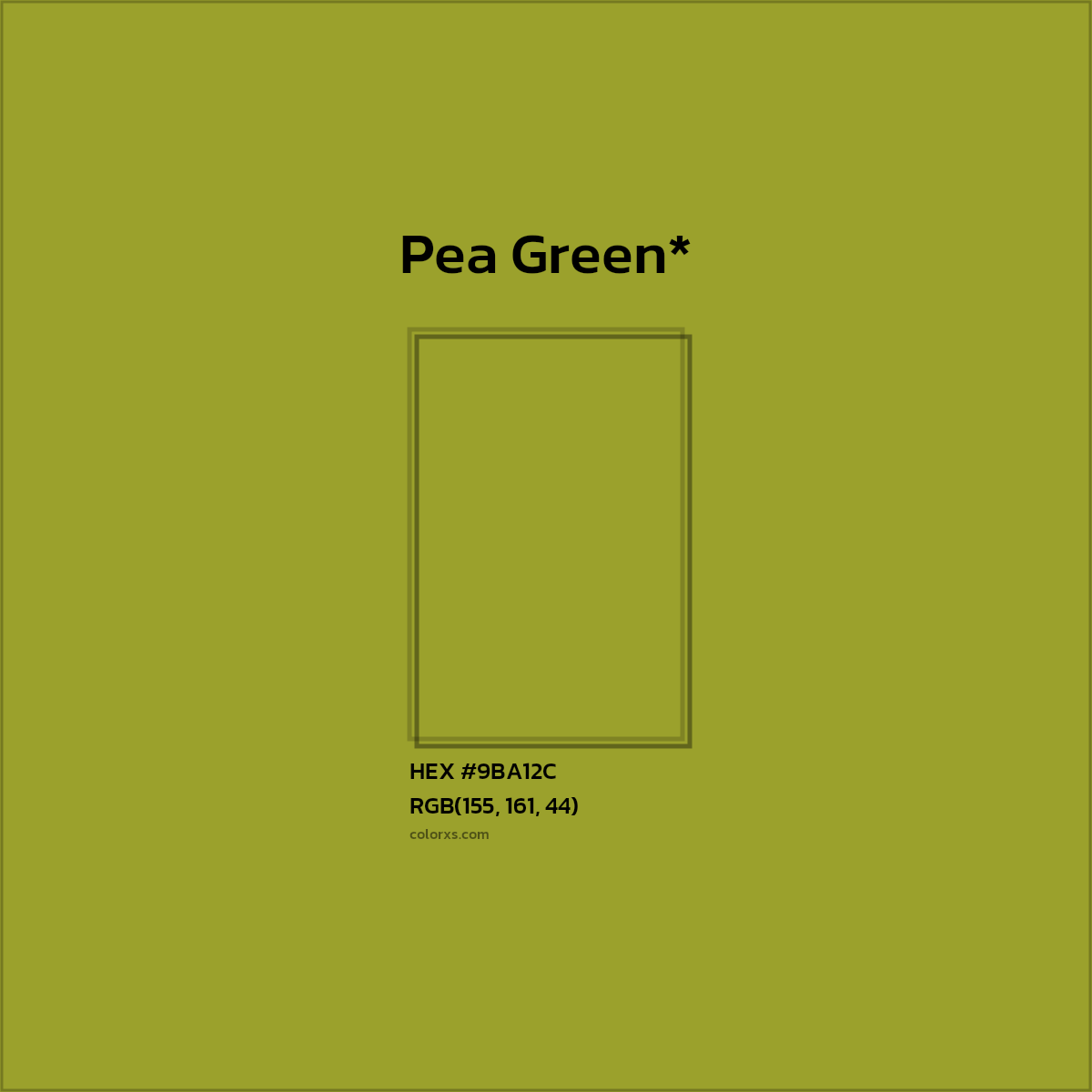 HEX #9BA12C Color Name, Color Code, Palettes, Similar Paints, Images