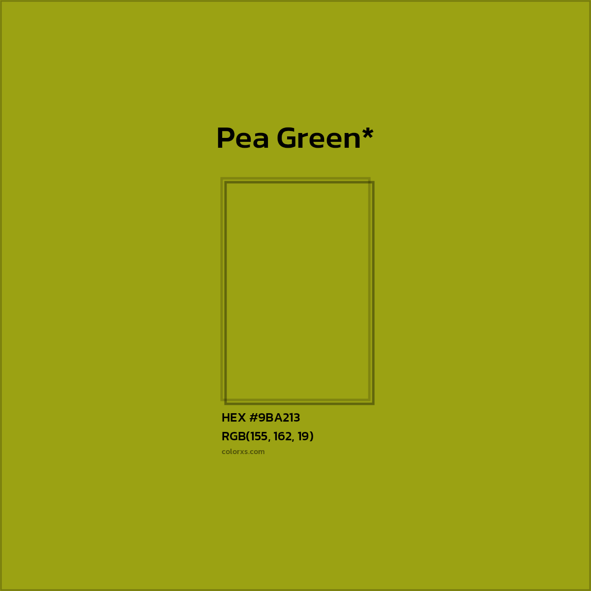 HEX #9BA213 Color Name, Color Code, Palettes, Similar Paints, Images