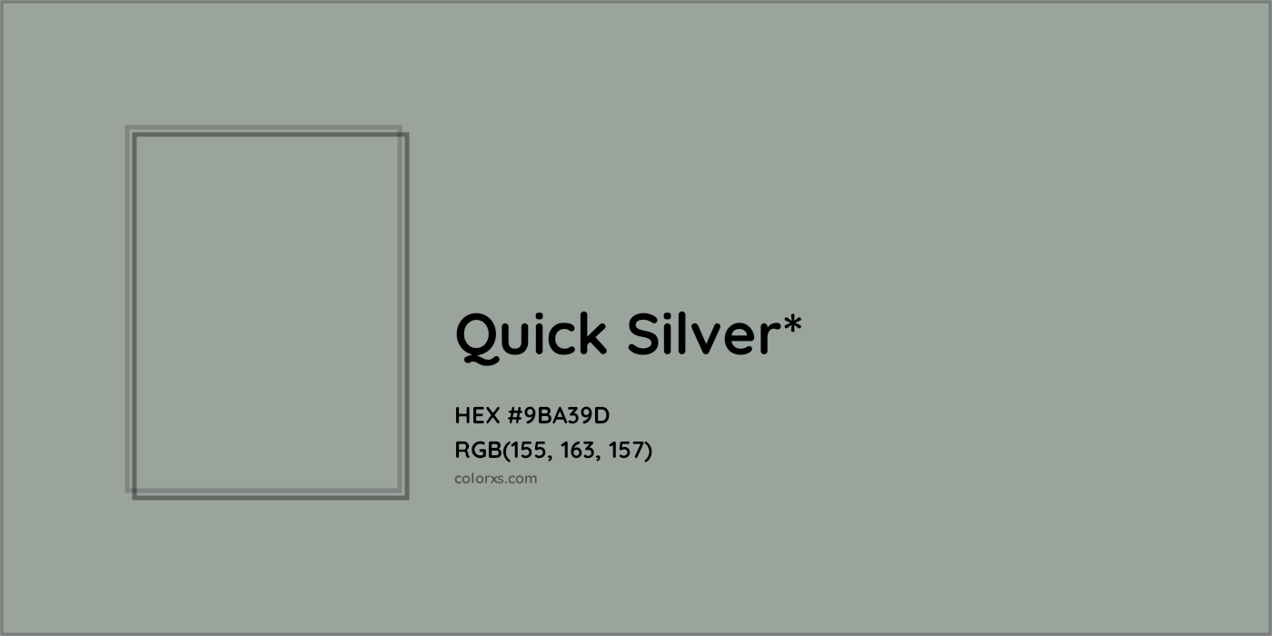 HEX #9BA39D Color Name, Color Code, Palettes, Similar Paints, Images