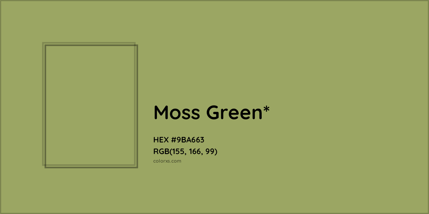 HEX #9BA663 Color Name, Color Code, Palettes, Similar Paints, Images