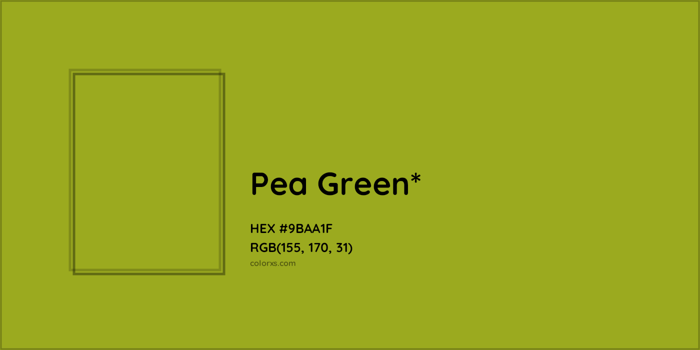 HEX #9BAA1F Color Name, Color Code, Palettes, Similar Paints, Images