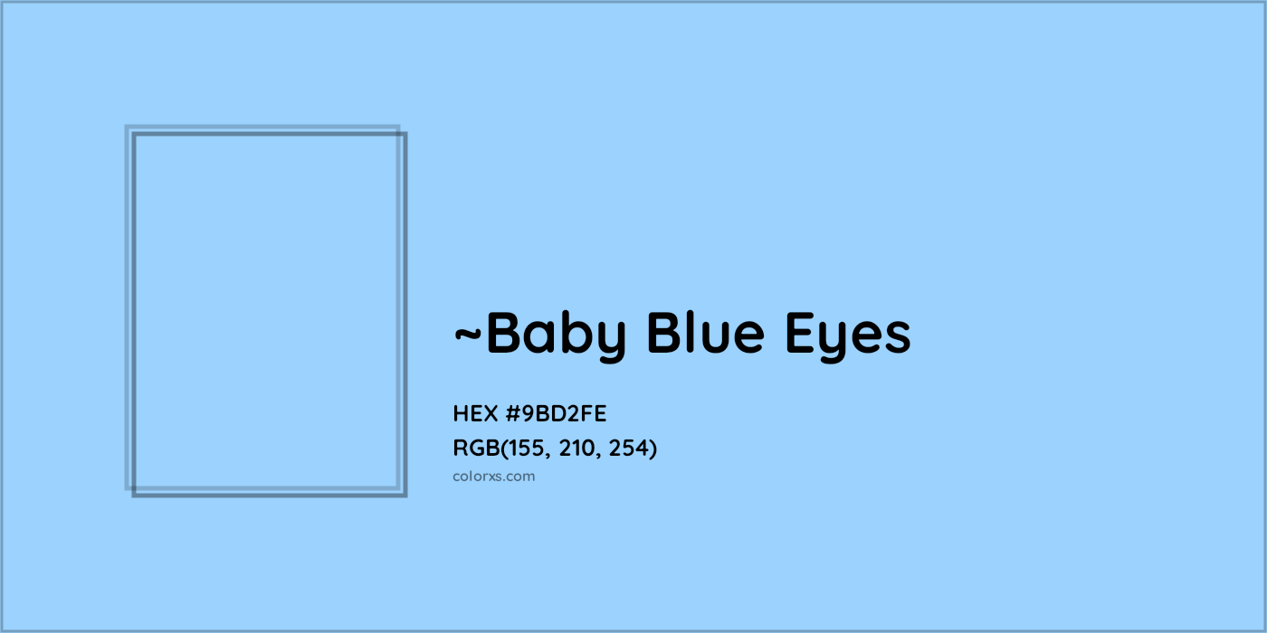 HEX #9BD2FE Color Name, Color Code, Palettes, Similar Paints, Images
