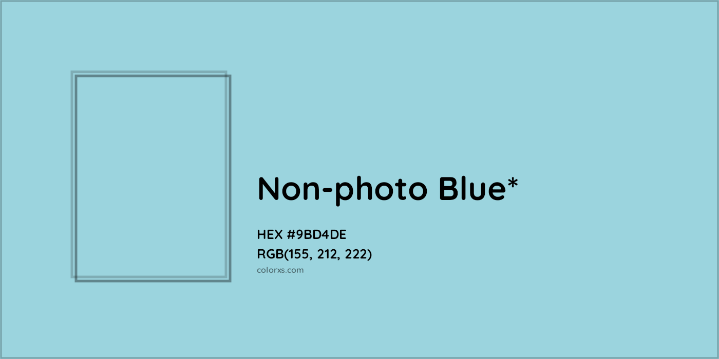 HEX #9BD4DE Color Name, Color Code, Palettes, Similar Paints, Images