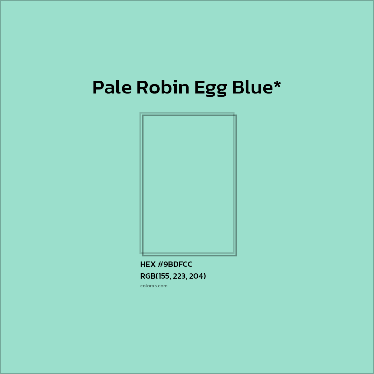 HEX #9BDFCC Color Name, Color Code, Palettes, Similar Paints, Images