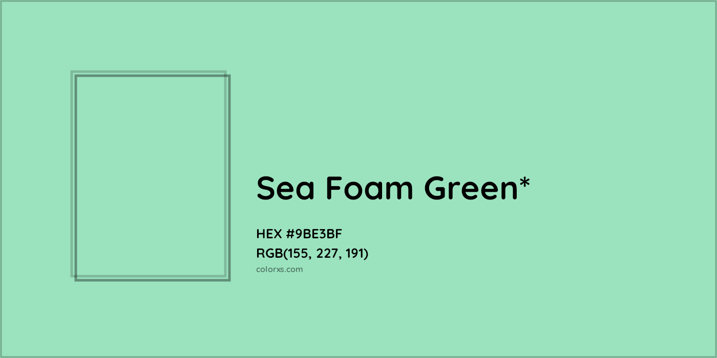 HEX #9BE3BF Color Name, Color Code, Palettes, Similar Paints, Images