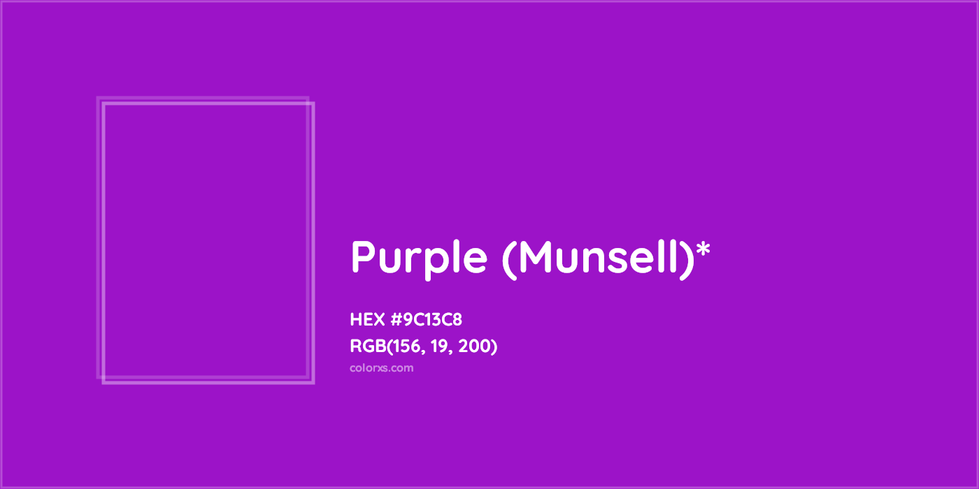 HEX #9C13C8 Color Name, Color Code, Palettes, Similar Paints, Images