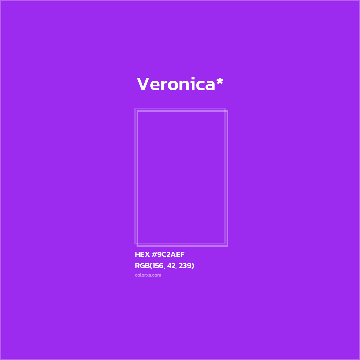 HEX #9C2AEF Color Name, Color Code, Palettes, Similar Paints, Images