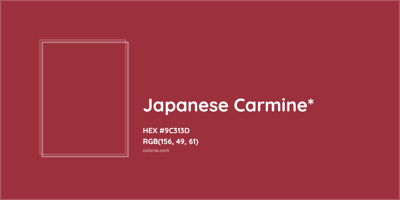 HEX #9C313D Color Name, Color Code, Palettes, Similar Paints, Images