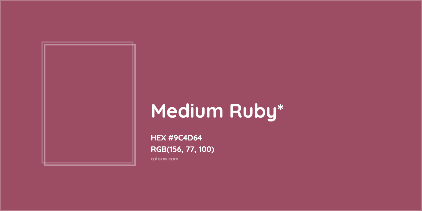 HEX #9C4D64 Color Name, Color Code, Palettes, Similar Paints, Images