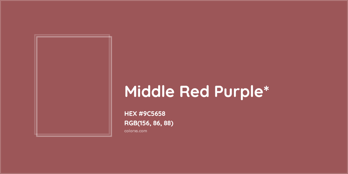 HEX #9C5658 Color Name, Color Code, Palettes, Similar Paints, Images
