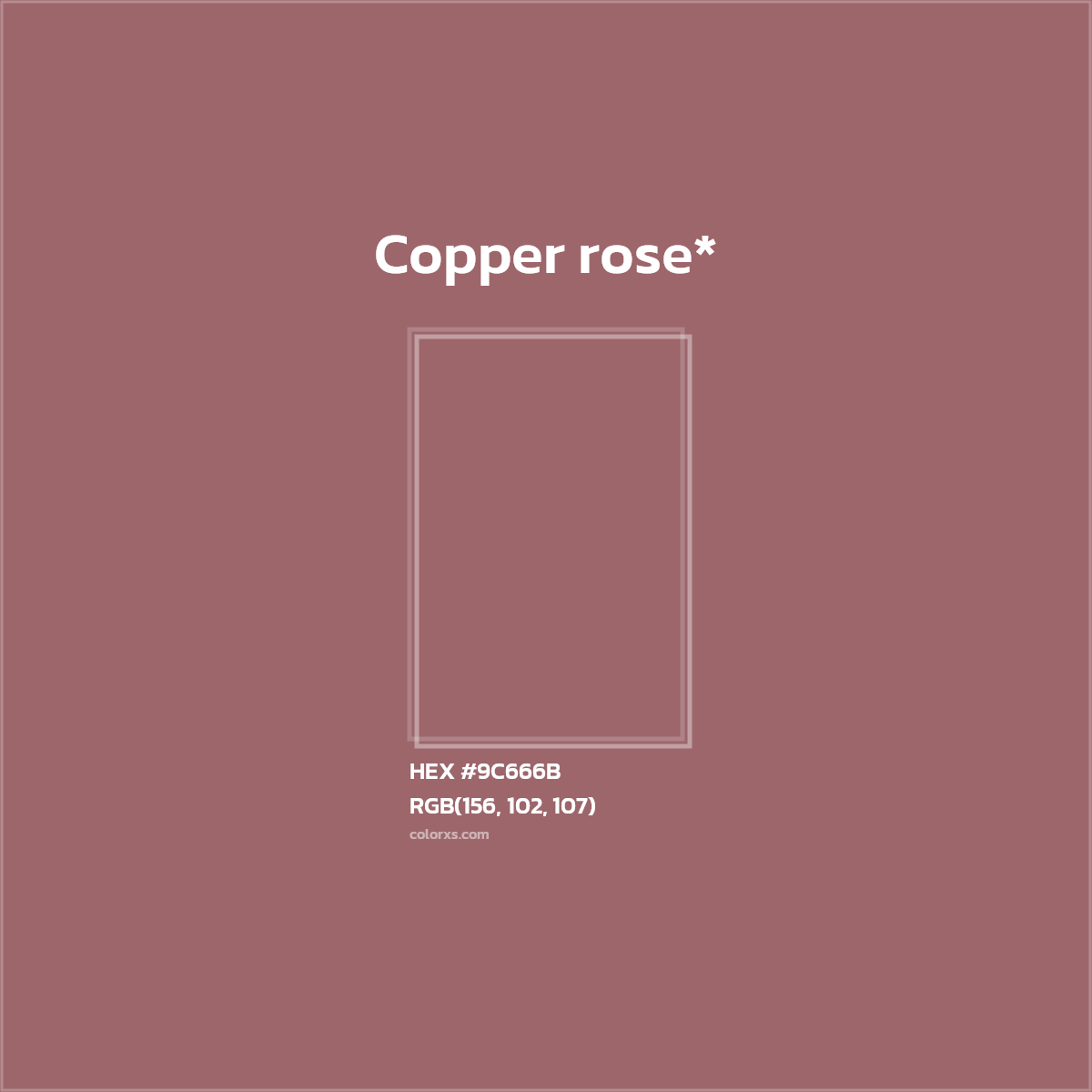 HEX #9C666B Color Name, Color Code, Palettes, Similar Paints, Images