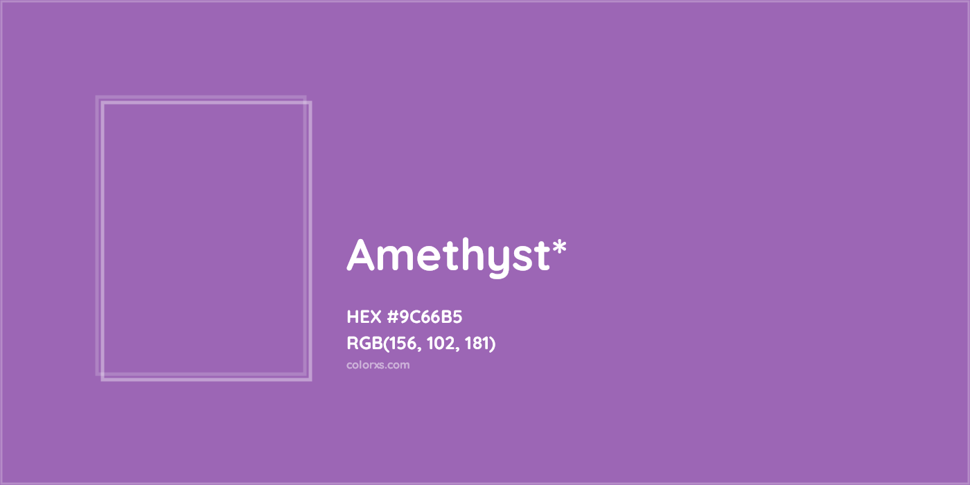 HEX #9C66B5 Color Name, Color Code, Palettes, Similar Paints, Images