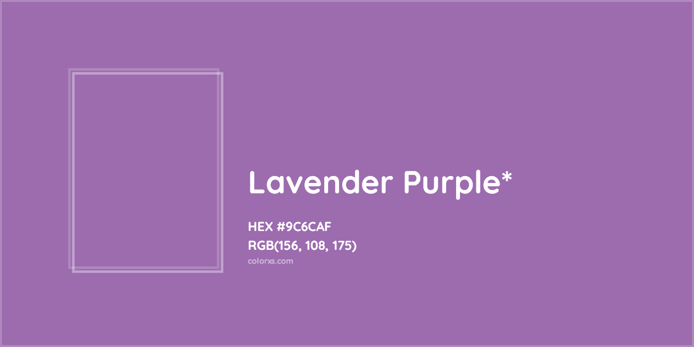 HEX #9C6CAF Color Name, Color Code, Palettes, Similar Paints, Images