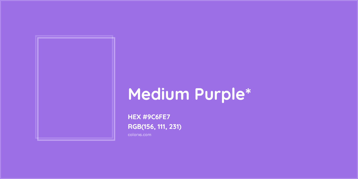 HEX #9C6FE7 Color Name, Color Code, Palettes, Similar Paints, Images