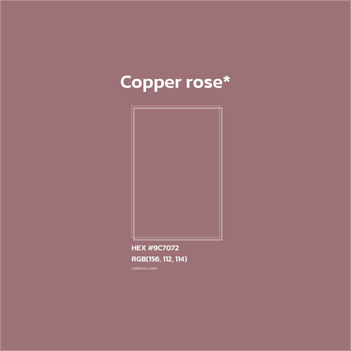 HEX #9C7072 Color Name, Color Code, Palettes, Similar Paints, Images
