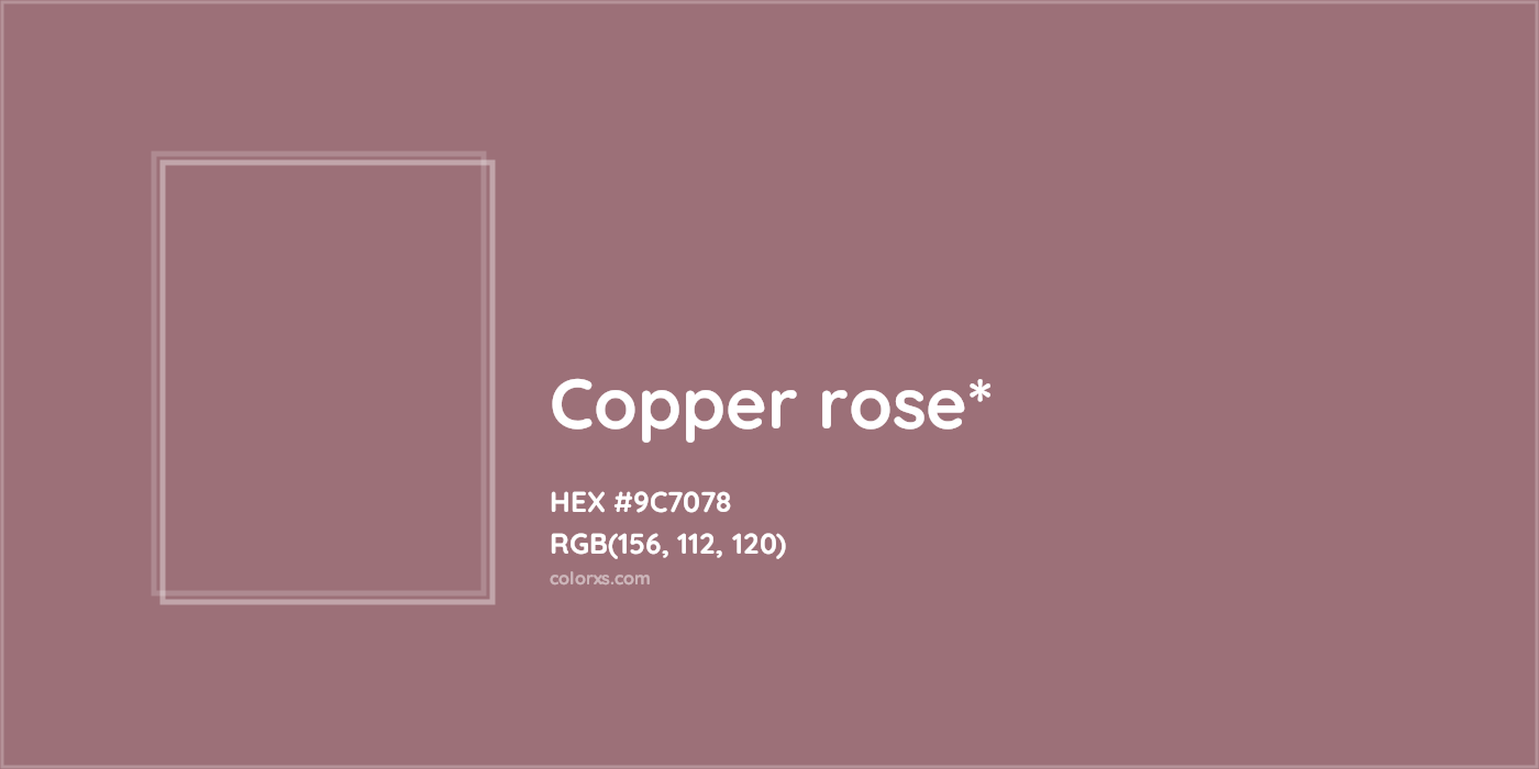 HEX #9C7078 Color Name, Color Code, Palettes, Similar Paints, Images