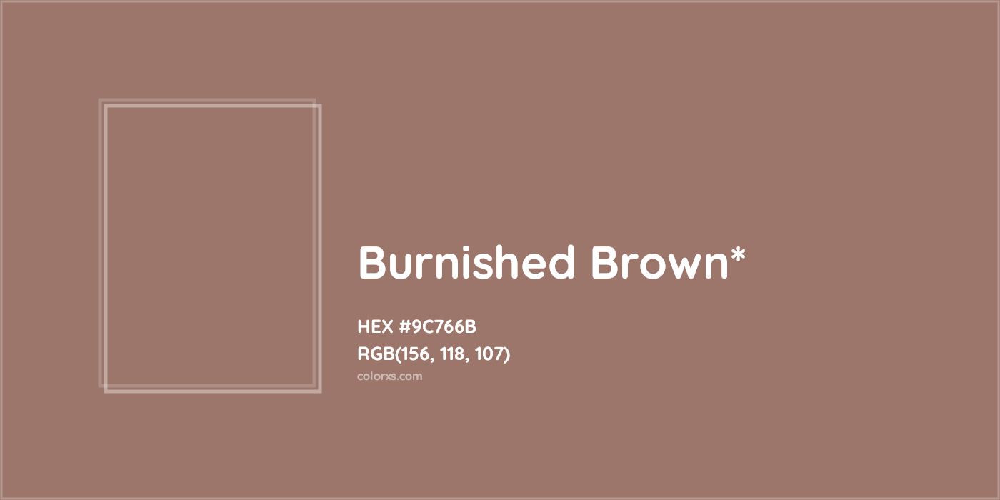 HEX #9C766B Color Name, Color Code, Palettes, Similar Paints, Images