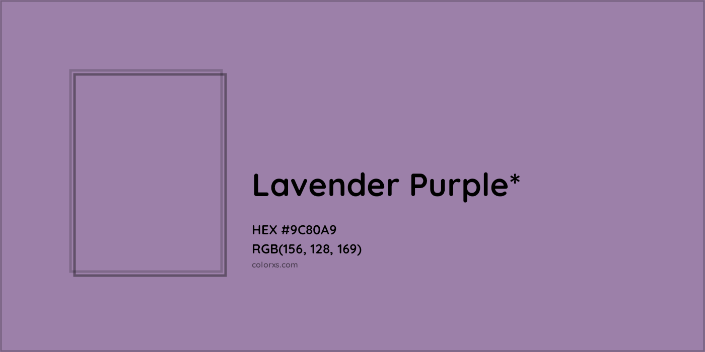 HEX #9C80A9 Color Name, Color Code, Palettes, Similar Paints, Images