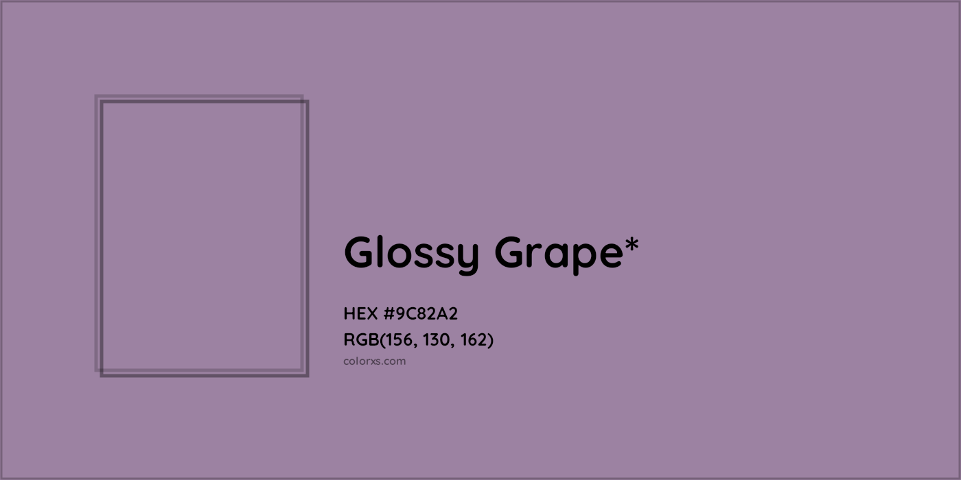 HEX #9C82A2 Color Name, Color Code, Palettes, Similar Paints, Images