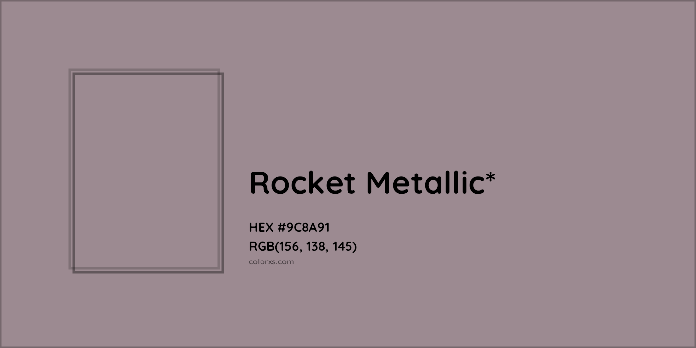 HEX #9C8A91 Color Name, Color Code, Palettes, Similar Paints, Images