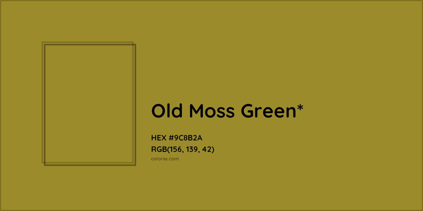 HEX #9C8B2A Color Name, Color Code, Palettes, Similar Paints, Images