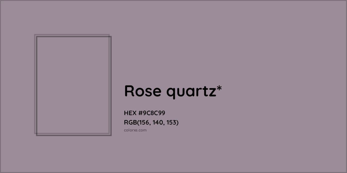 HEX #9C8C99 Color Name, Color Code, Palettes, Similar Paints, Images