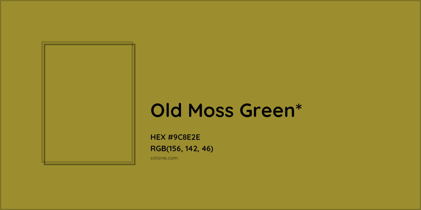 HEX #9C8E2E Color Name, Color Code, Palettes, Similar Paints, Images
