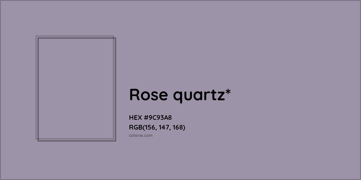 HEX #9C93A8 Color Name, Color Code, Palettes, Similar Paints, Images