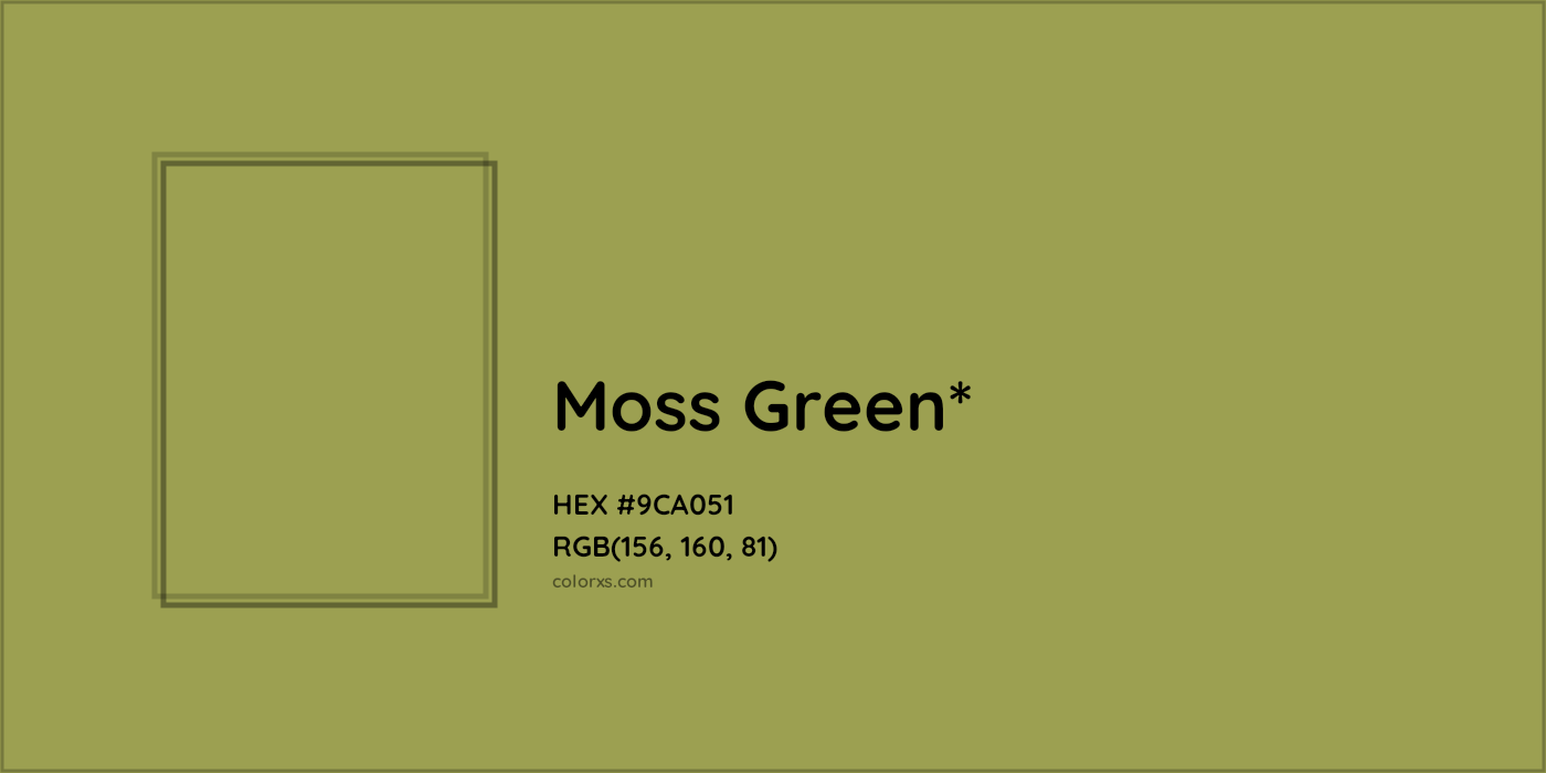 HEX #9CA051 Color Name, Color Code, Palettes, Similar Paints, Images