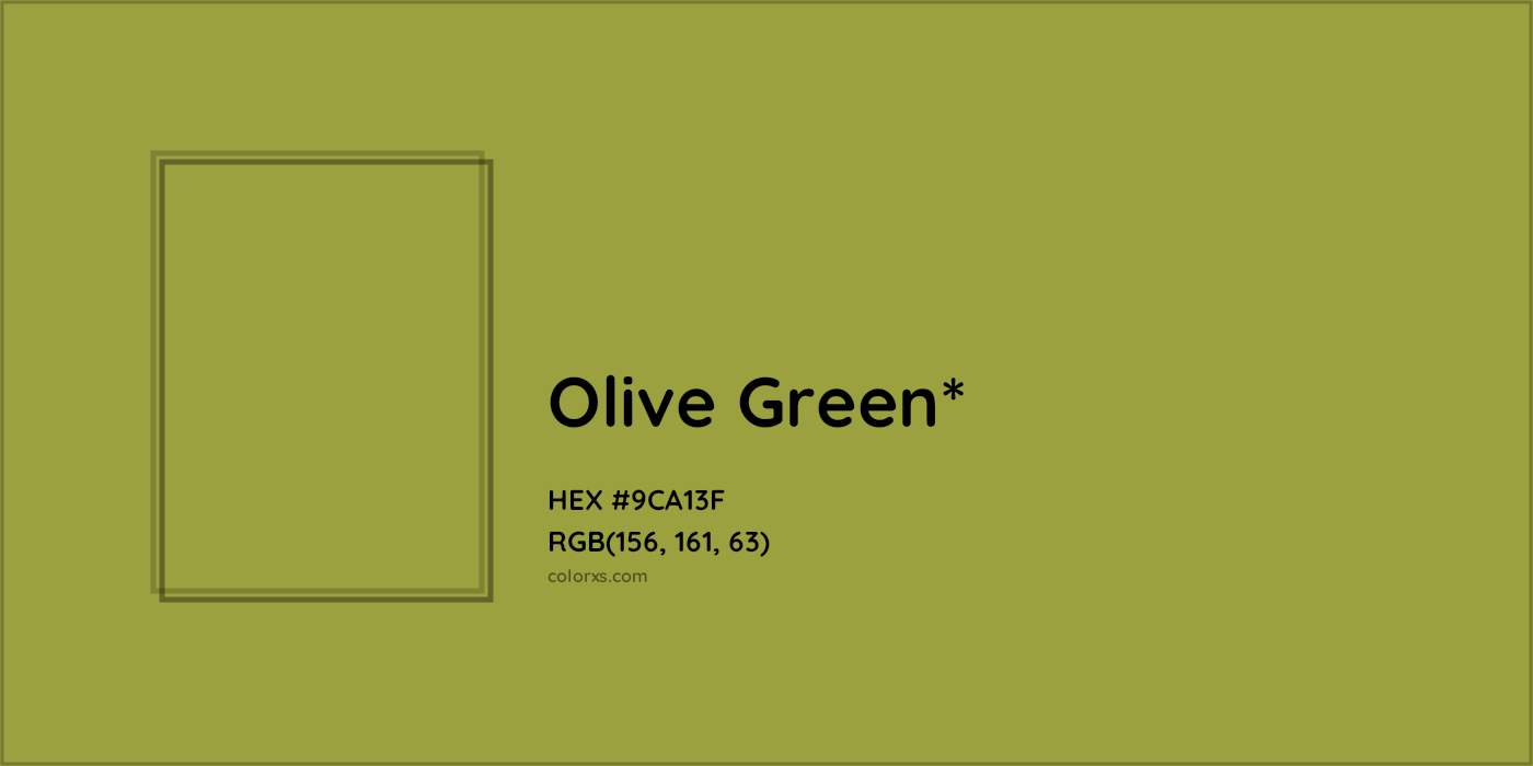 HEX #9CA13F Color Name, Color Code, Palettes, Similar Paints, Images