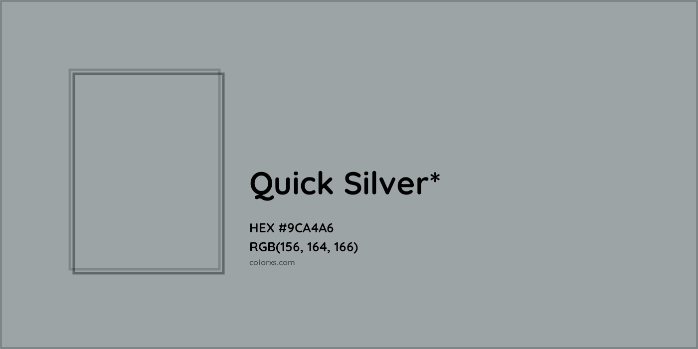 HEX #9CA4A6 Color Name, Color Code, Palettes, Similar Paints, Images