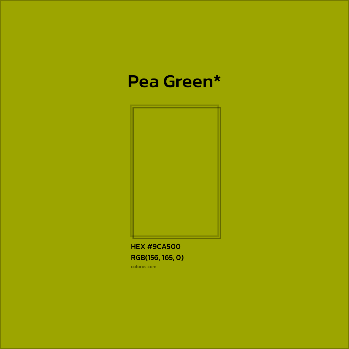 HEX #9CA500 Color Name, Color Code, Palettes, Similar Paints, Images