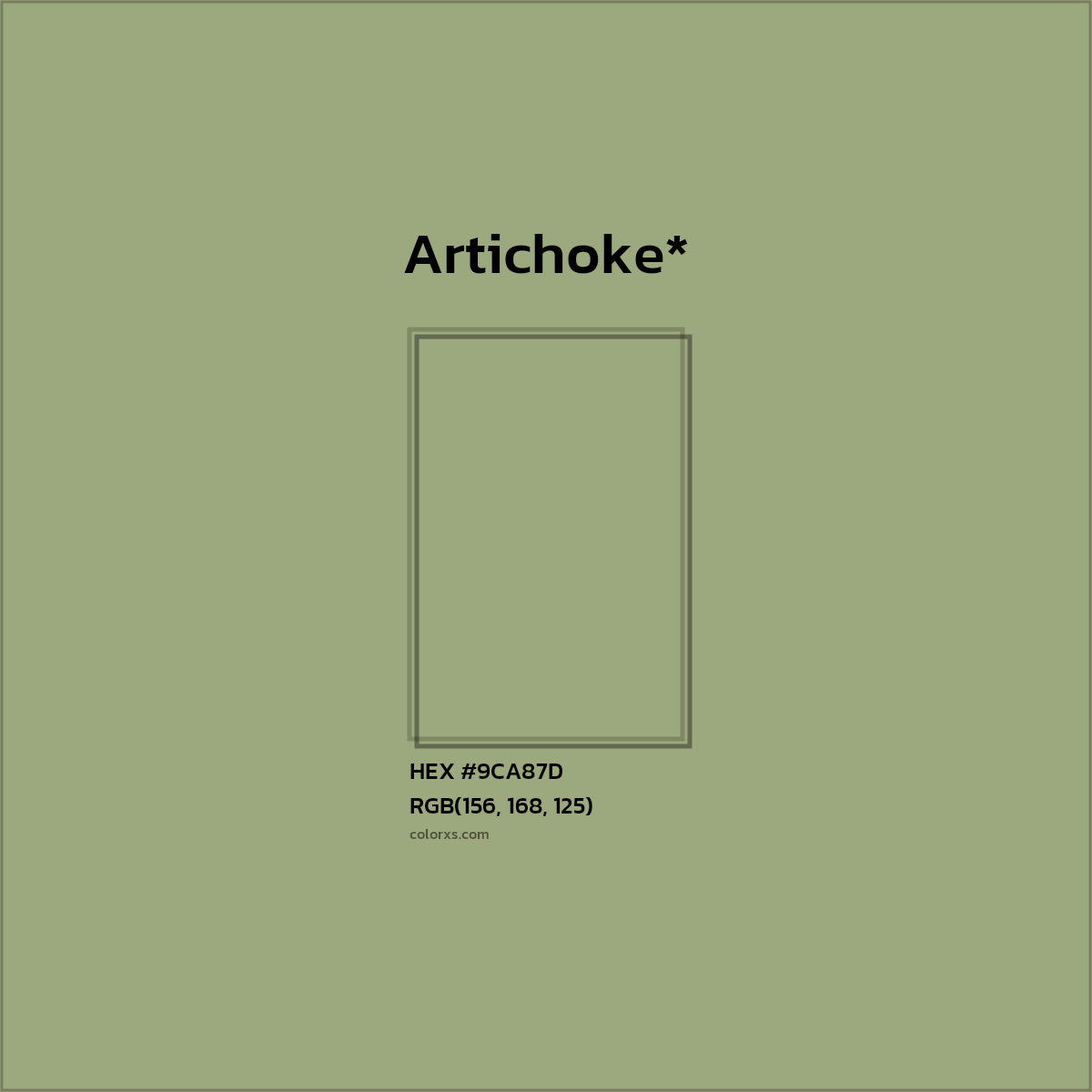 HEX #9CA87D Color Name, Color Code, Palettes, Similar Paints, Images