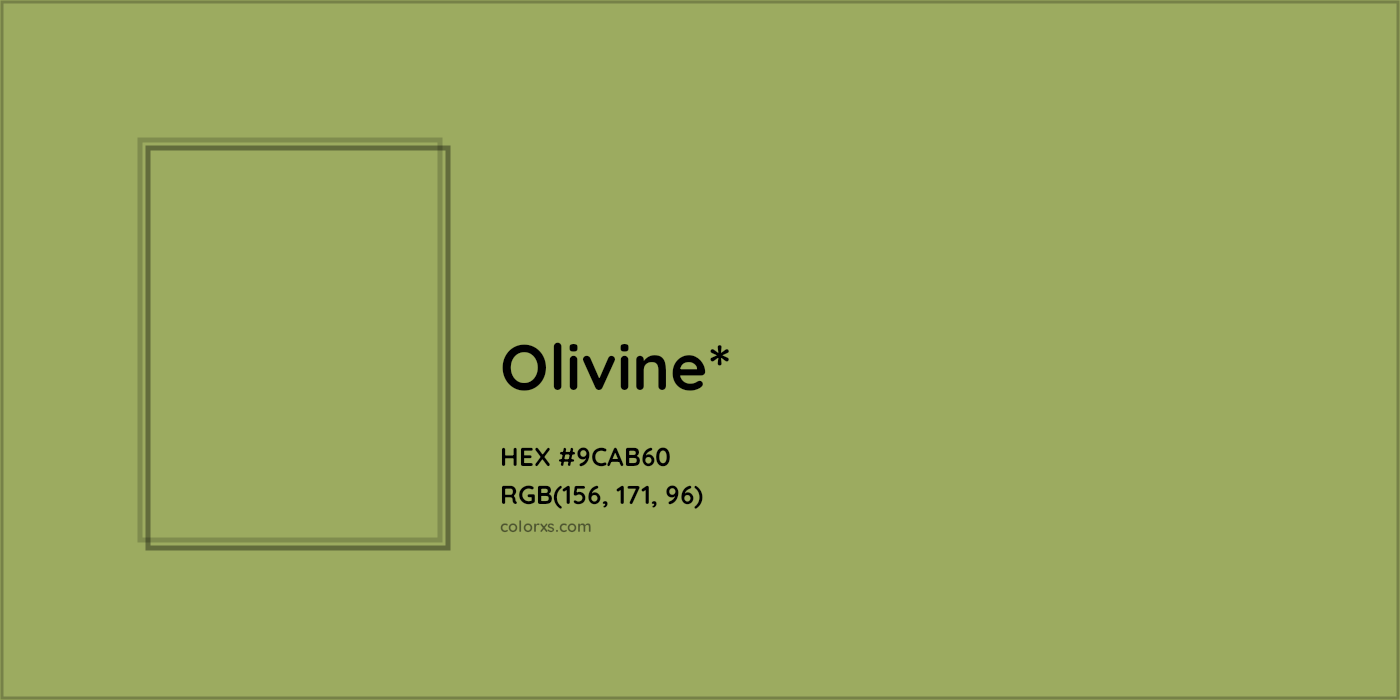 HEX #9CAB60 Color Name, Color Code, Palettes, Similar Paints, Images