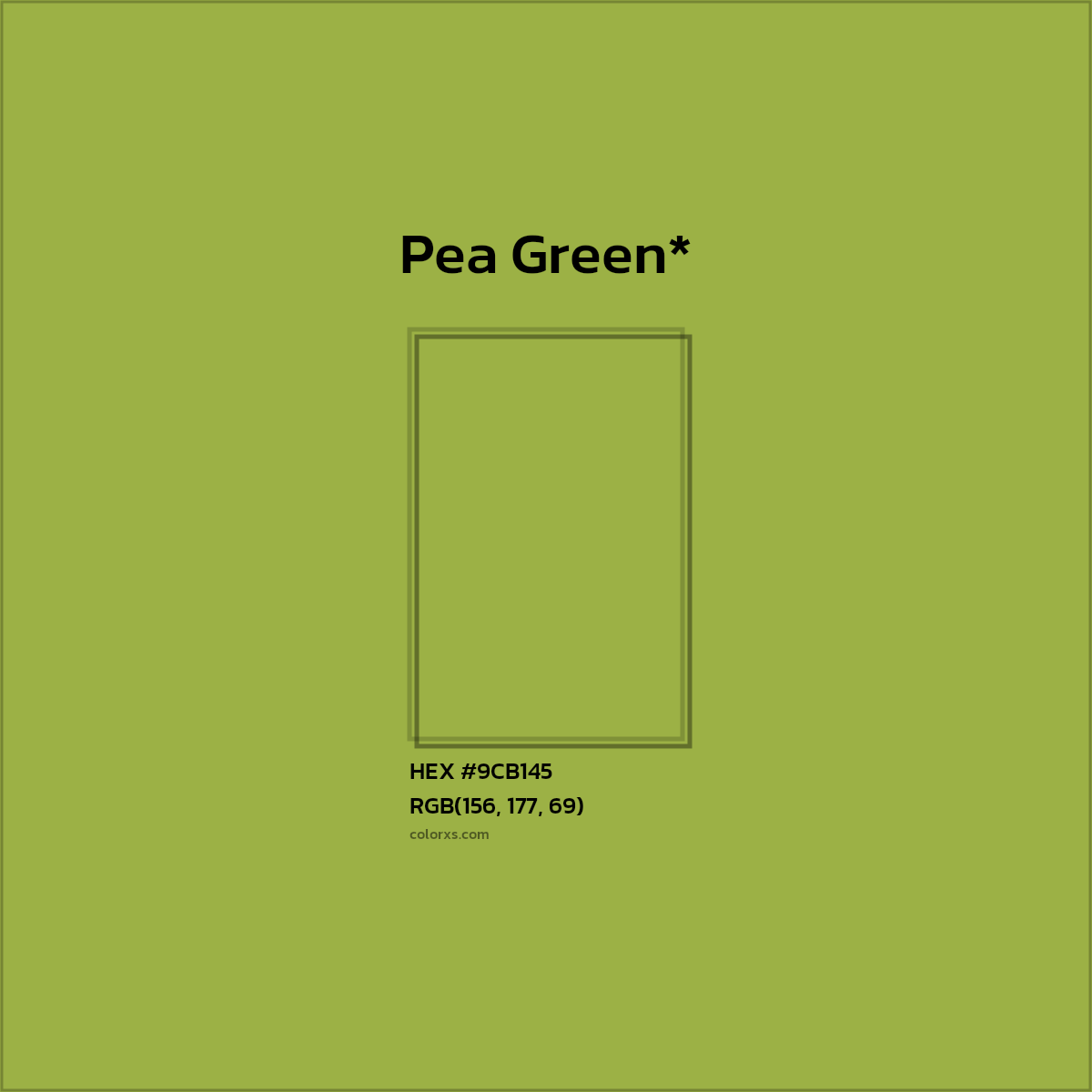 HEX #9CB145 Color Name, Color Code, Palettes, Similar Paints, Images
