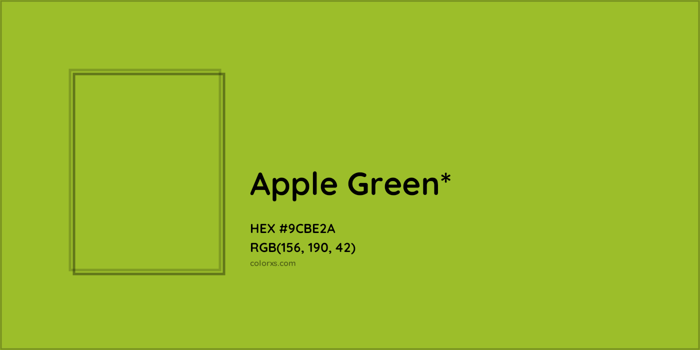 HEX #9CBE2A Color Name, Color Code, Palettes, Similar Paints, Images