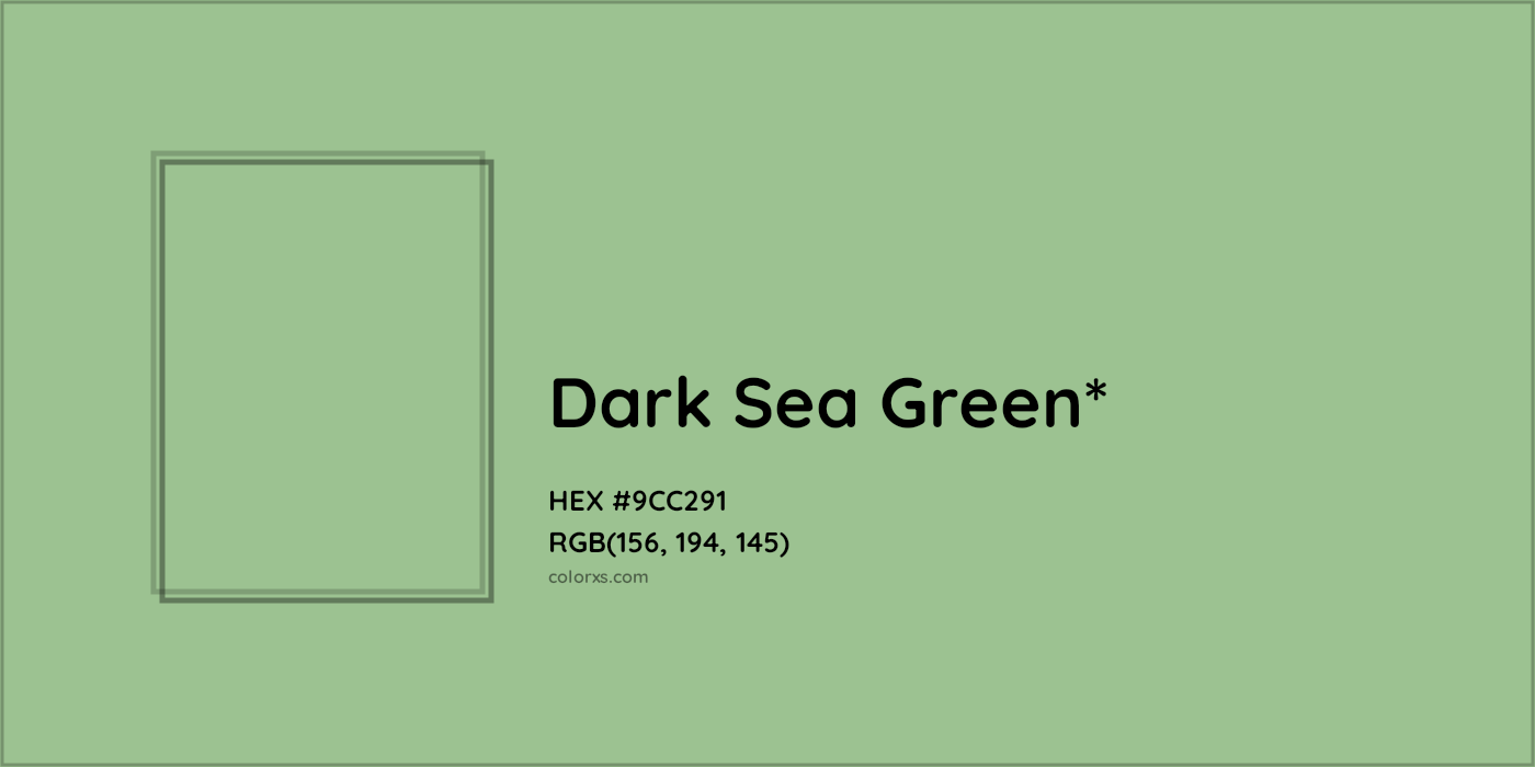 HEX #9CC291 Color Name, Color Code, Palettes, Similar Paints, Images