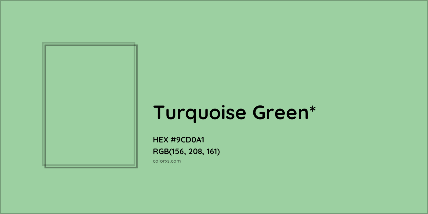 HEX #9CD0A1 Color Name, Color Code, Palettes, Similar Paints, Images