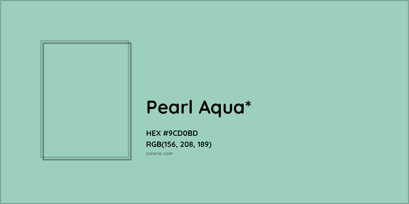 HEX #9CD0BD Color Name, Color Code, Palettes, Similar Paints, Images