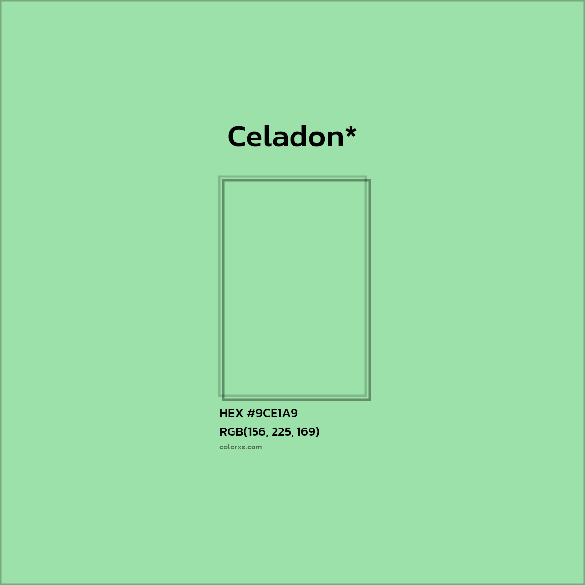 HEX #9CE1A9 Color Name, Color Code, Palettes, Similar Paints, Images