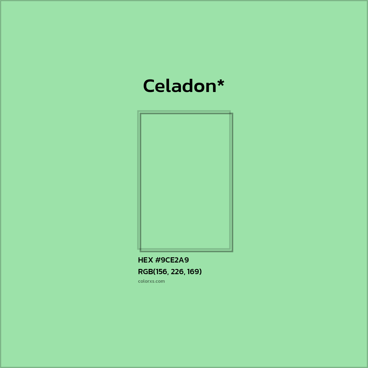 HEX #9CE2A9 Color Name, Color Code, Palettes, Similar Paints, Images